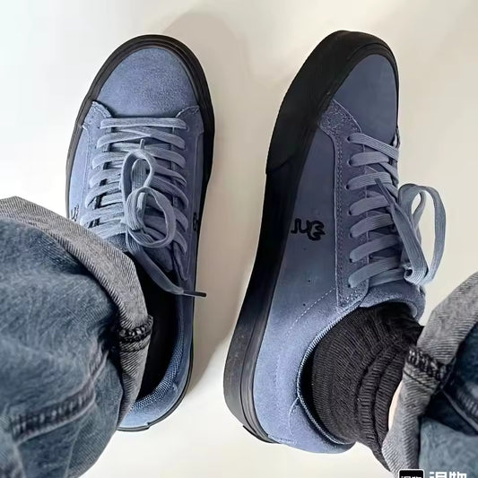 Joiints Designer Skate Shoes For Skateboarding Unisex Suede Leather Blue Trainers Rubber Sole Sport sneake Walking Casual Shoe